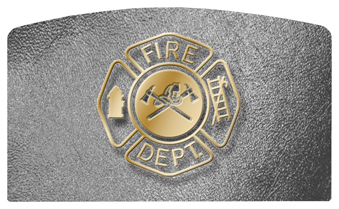 DACRO-418-SH-SL Fire Department Shimmer Silver